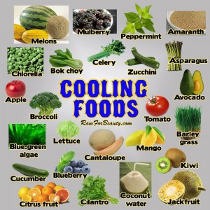 Cooling-foods